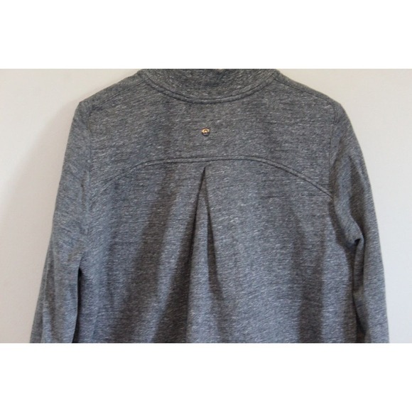 Lululemon Pleat To Street Bomber Jacket Heathered Gray Women's Size 10 H11148 - Picture 11 of 16